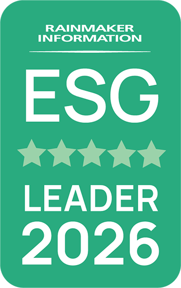 Rainmaker Information - ESG Leader 2026 award
